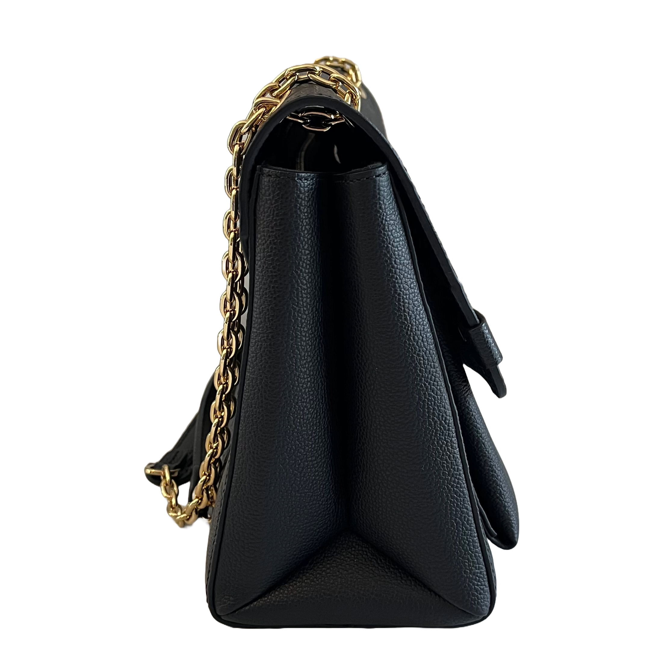 Louis Vuitton Vavin MM, Black Empreinte Leather